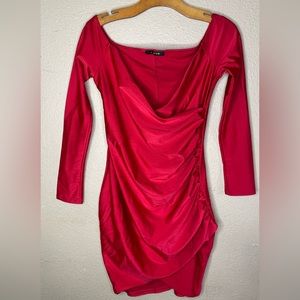 Long Sleeve Short Dress